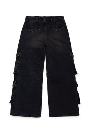 Jeans in cotone nero DIESEL KIDS | J01725KXBMMK02